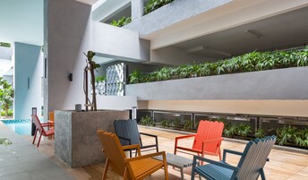 Poolside bar