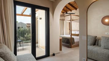 Literie de qualité supérieure, surmatelas, minibar