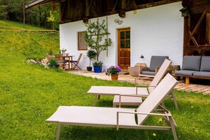 Terrace/patio - Ferienwohnung Steinbachhof (Bernau am Chiemsee)