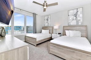 4 bedrooms, in-room safe, iron/ironing board, travel crib