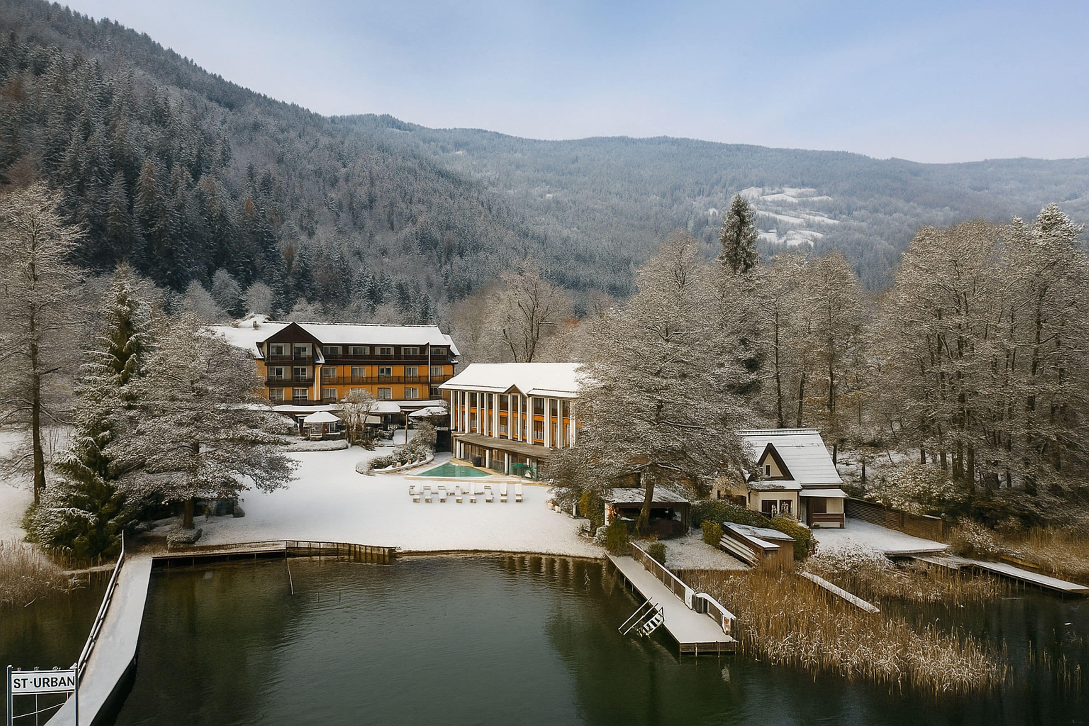 Voorkant van accommodatie