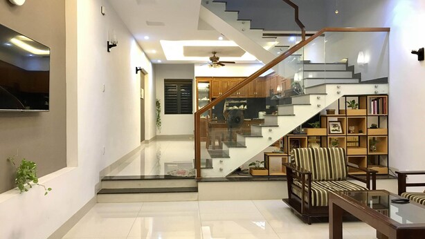 Interior - 3-bedroom townhome in enchanting Đà Nẵng with WiFi, AC, fitness room (Đà Nẵng)
