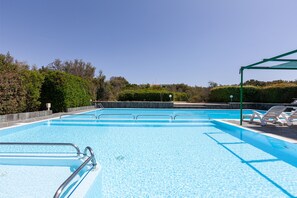 Seasonal outdoor pool - Villa Giorgisa Apartment 2 Pool Sea View (Ugento)