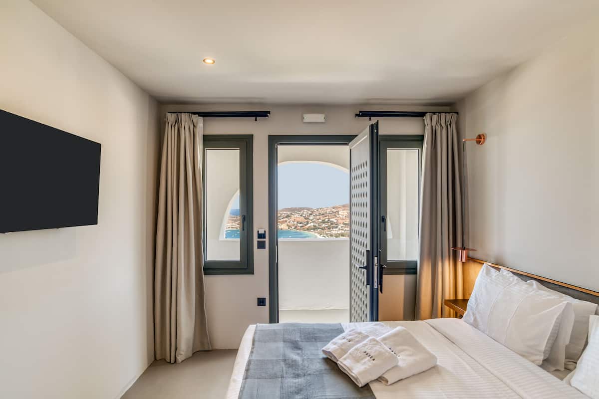 Double Room with Sea View | 1 개의 침실, 객실 내 금고, 암막 커튼, 방음 설비