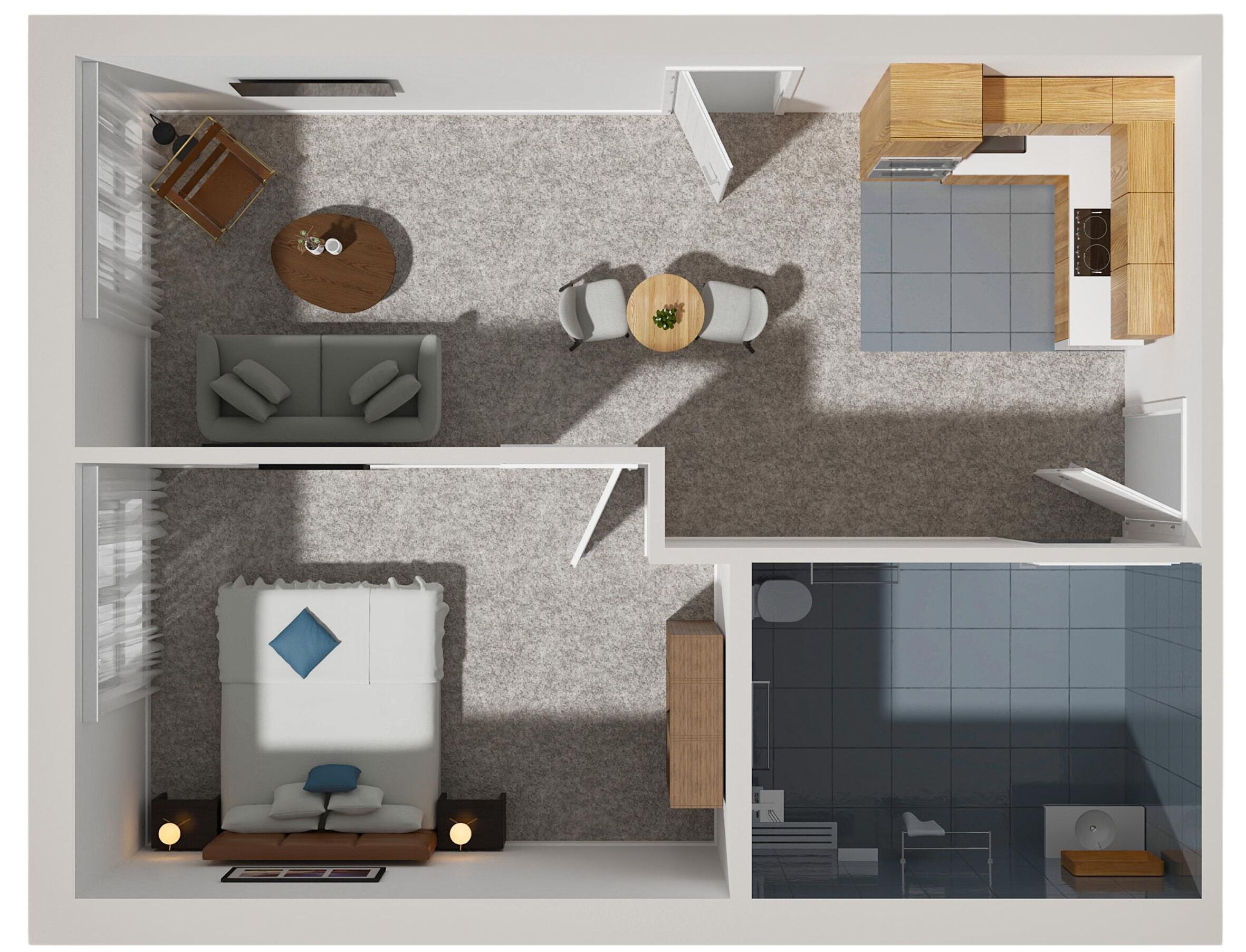مخطط تصميم الطابق