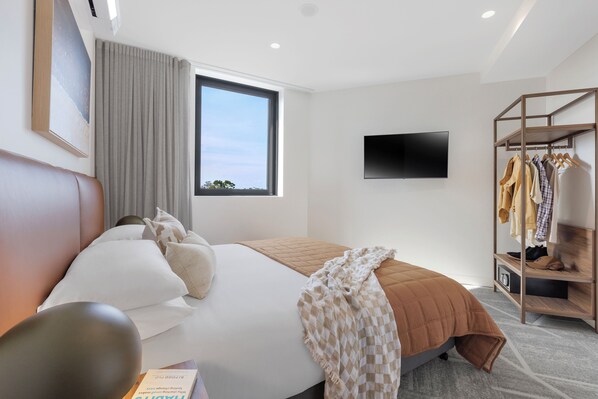 Literie de qualité supérieure, coffres-forts dans les chambres, bureau