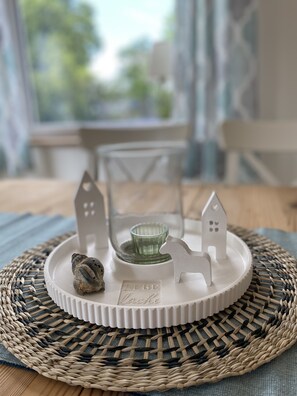 Shower, hair dryer, towels, soap - Gemütliche Ferienwohnung Ida mit Garten-nähe Ostsee und Schlei (Oersberg)