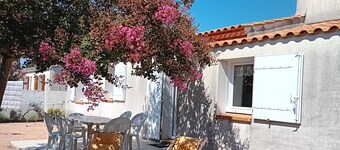 Casa moderna en L'Aiguillon-sur-Mer: cerca de la playa, 3 dormitorios, jardín y terraza, se admiten mascotas.