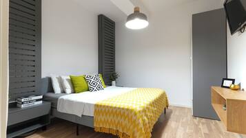 Apartamento premium | 1 quarto, cortinas blackout, ferros/tábuas de passar roupa