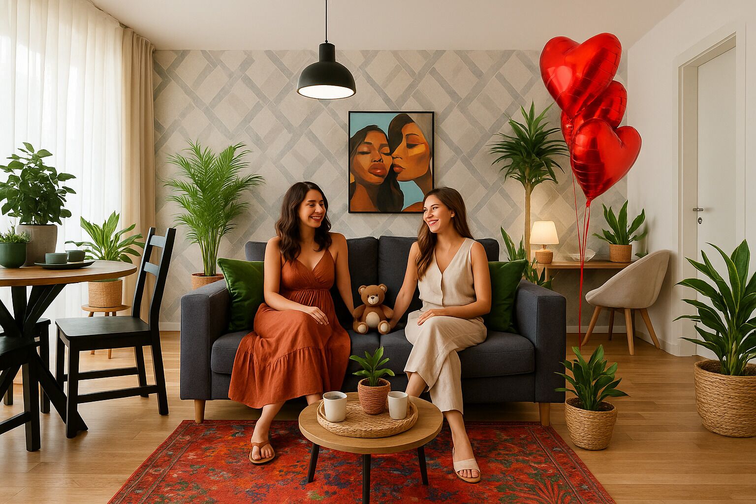 55-cm Smart TV with digital channels, Netflix, streaming services