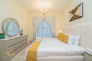 Deluxe Apartment | 1 bedroom, individually decorated, iron/ironing board, free WiFi - Marco Polo - May Residence 2 (Dubai)