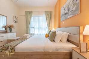 Apartamento elite | 1 quarto, individualmente decorados, ferros/tábuas de passar roupa