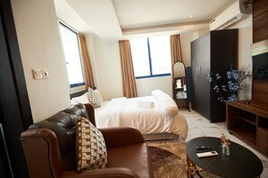 1 多间卧室、办公桌、熨斗/熨衣板、免费 WiFi