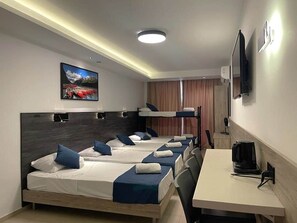 2 多间卧室、熨斗/熨衣板、WiFi、床单