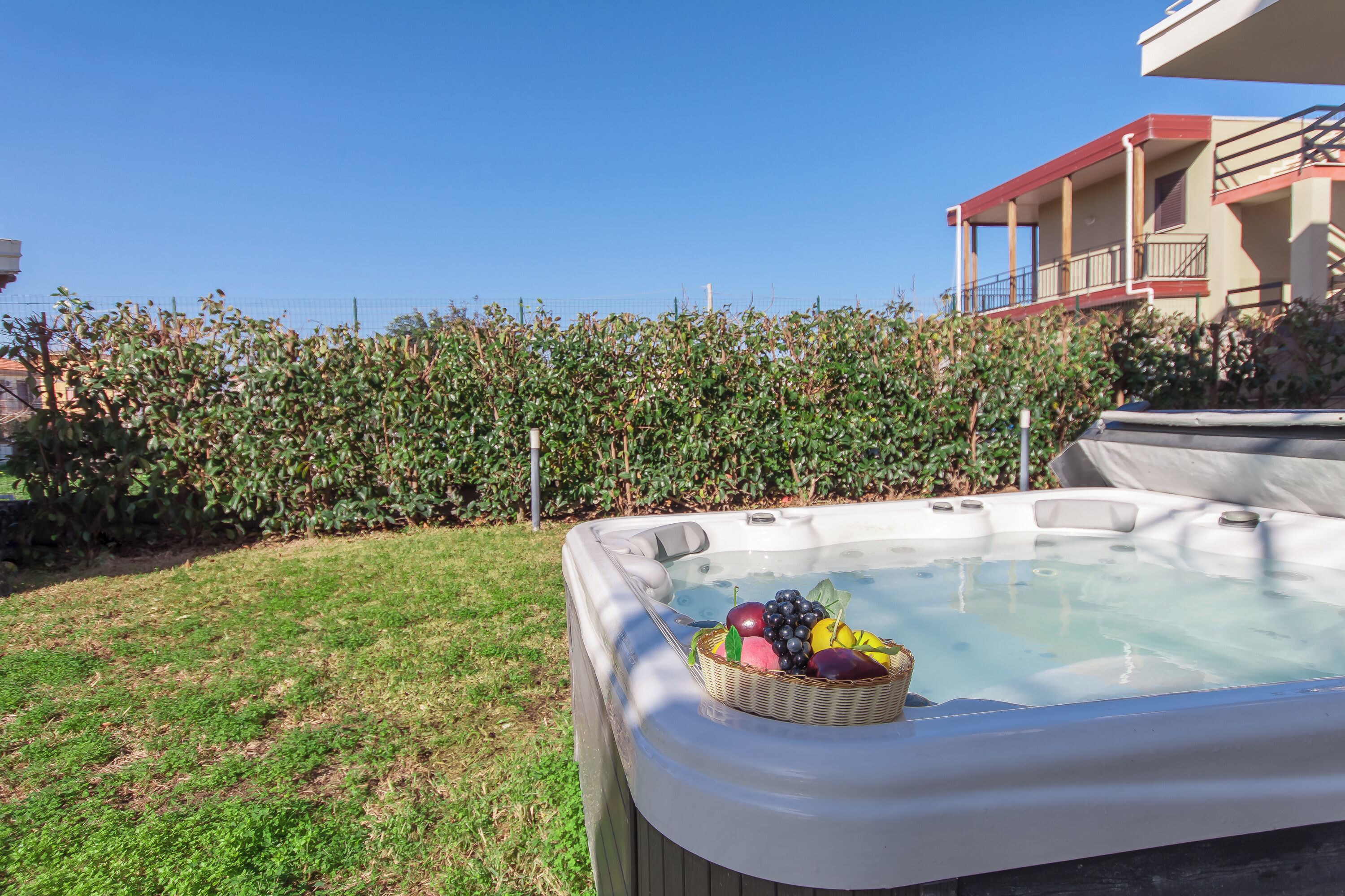 Family Apartment, 1 Bedroom, Balcony, Sea Facing (Casa Smeralda a 200m From The Sea) | Outdoor spa tub