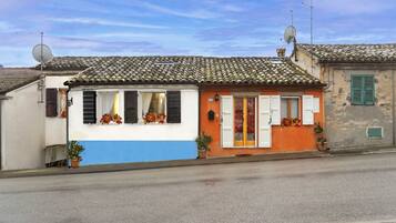 Fassade der Unterkunft