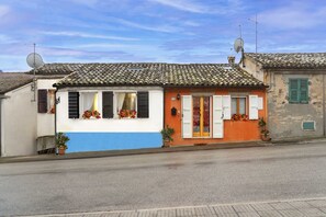 Fachada de la propiedad