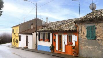 Fassade der Unterkunft