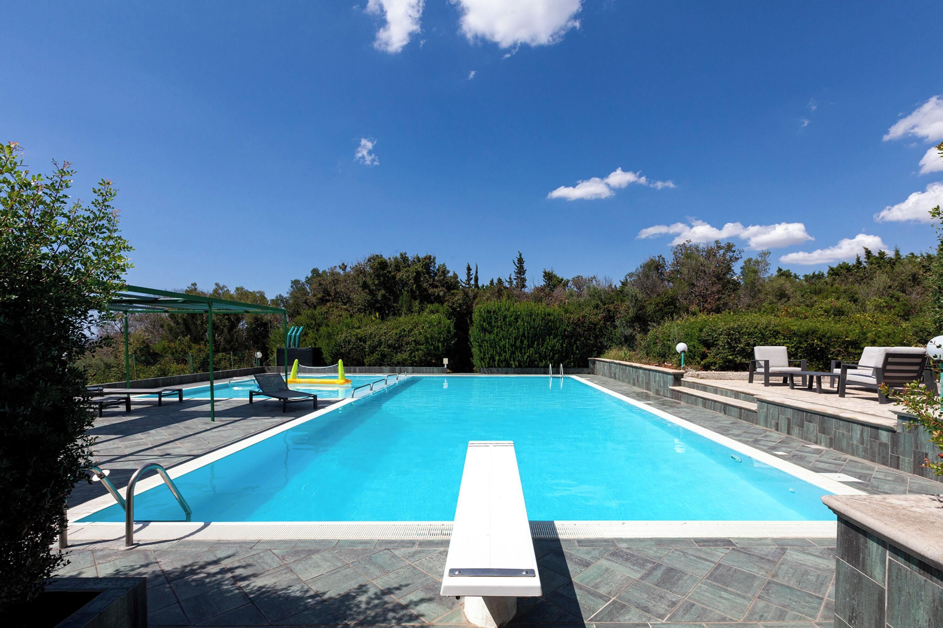 Seasonal outdoor pool
