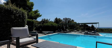 Seasonal outdoor pool