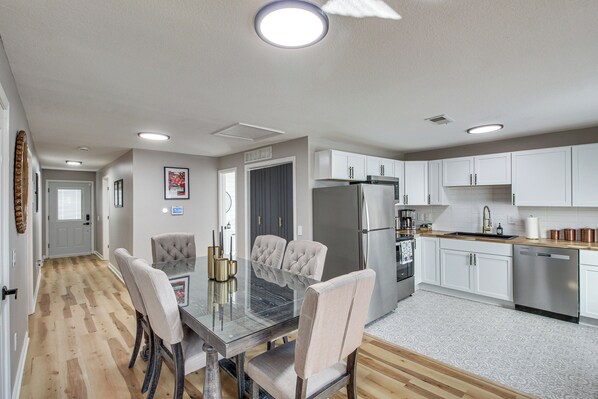 House (3 Bedrooms) | Interior - Remote Work Retreat: 3BR w/ Workspace Near KC! (Olathe)