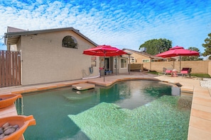 House (3 Bedrooms) | Front of property - 3 Mi to Dtwn: Home w/ Heated Pool in Gilbert (Gilbert)