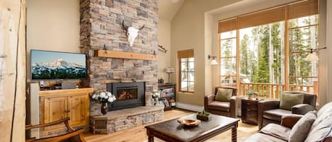 Ferienhaus, 4 Schlafzimmer | Wohnbereich