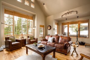 House, 4 Bedrooms | Living area - 5 Hidden Trail 4 Bedroom Home by Moonlight Basin Lodging (Big Sky)