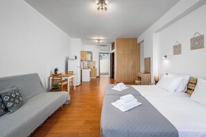 1 Schlafzimmer, Bügeleisen/Bügelbrett, kostenloses WLAN, Bettwäsche