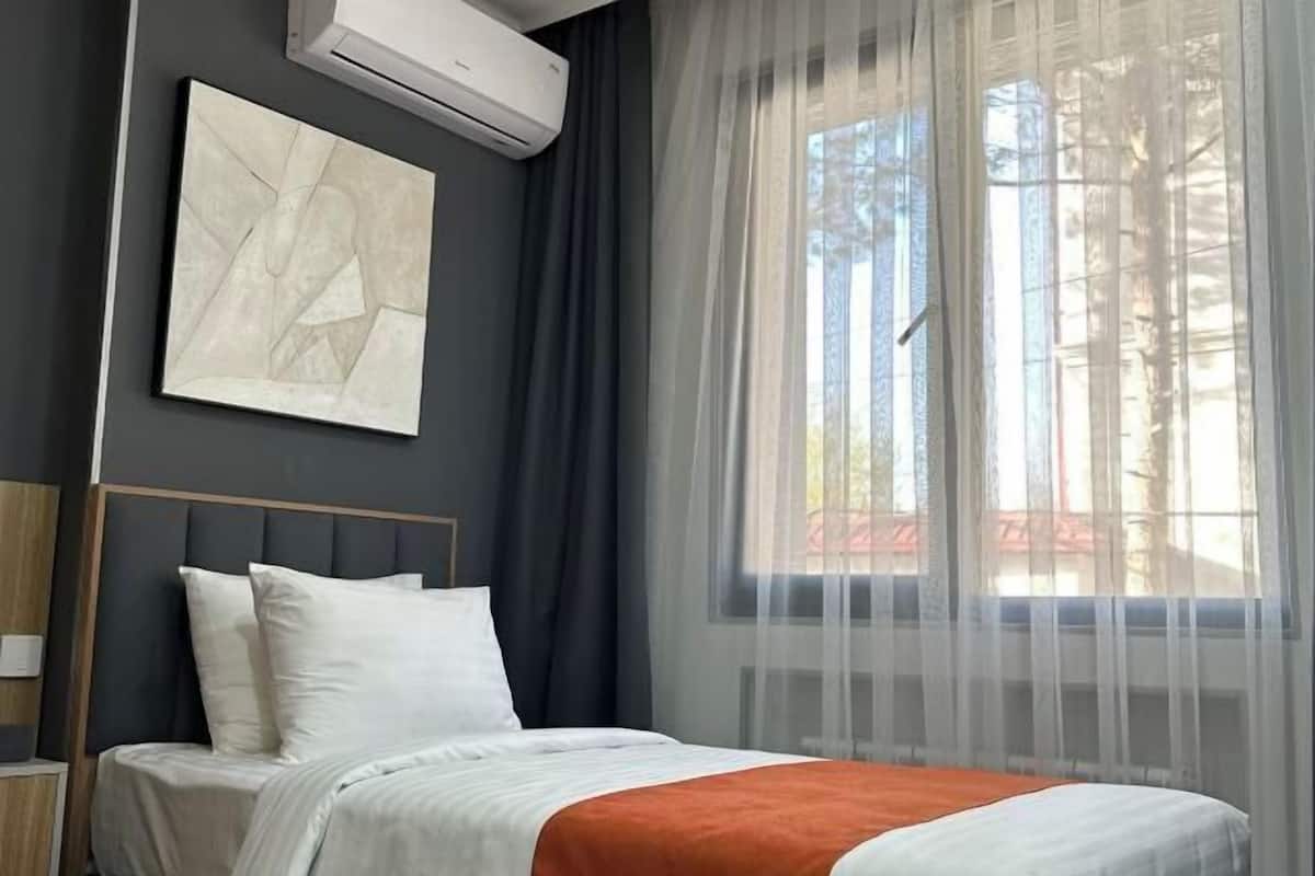 Minibar, caja de seguridad en la habitación y muebles diferentes
