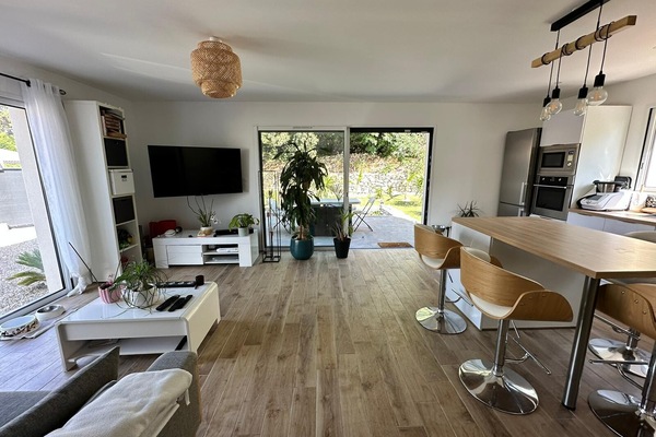 Salon séjour cuisine
