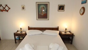 Ferienhaus, 2 Schlafzimmer, Balkon, Gartenblick | 2 Schlafzimmer