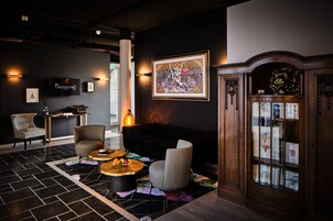 Zona de estar del vestíbulo