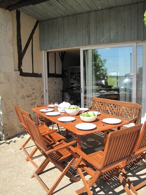 Restauration en plein air