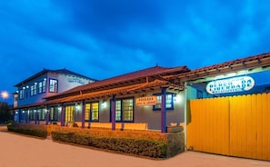 Fachada de la propiedad