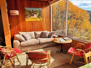 Living area - Chalet de Montagne à Louer Pour 9 Personnes - Serre-chevalier - Briançon (Saint-Chaffrey)