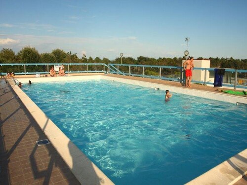 Aufenthalt in Bibione mit Pool auf dem Dach
