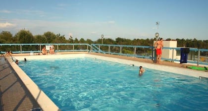 Aufenthalt in Bibione mit Pool auf dem Dach