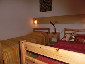 3 chambres, accès Internet