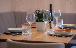 Apartment | Living area | 48-inch flat-screen TV with cable channels, heated floors - wohngenuss apprtements (Schladming)