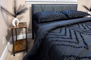 3 bedrooms, in-room safe, iron/ironing board, free WiFi