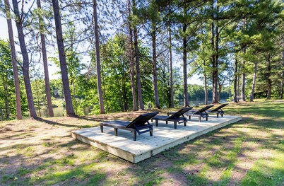 The Pines – New! – Menominee River Tiny Cottage