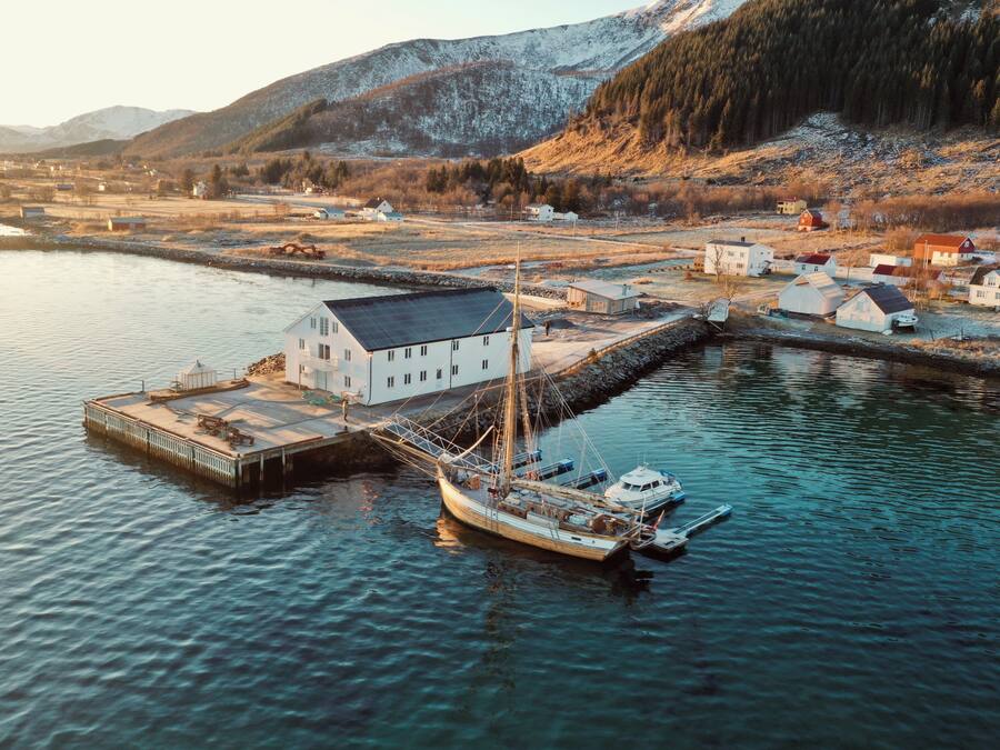 Fachada da propriedade