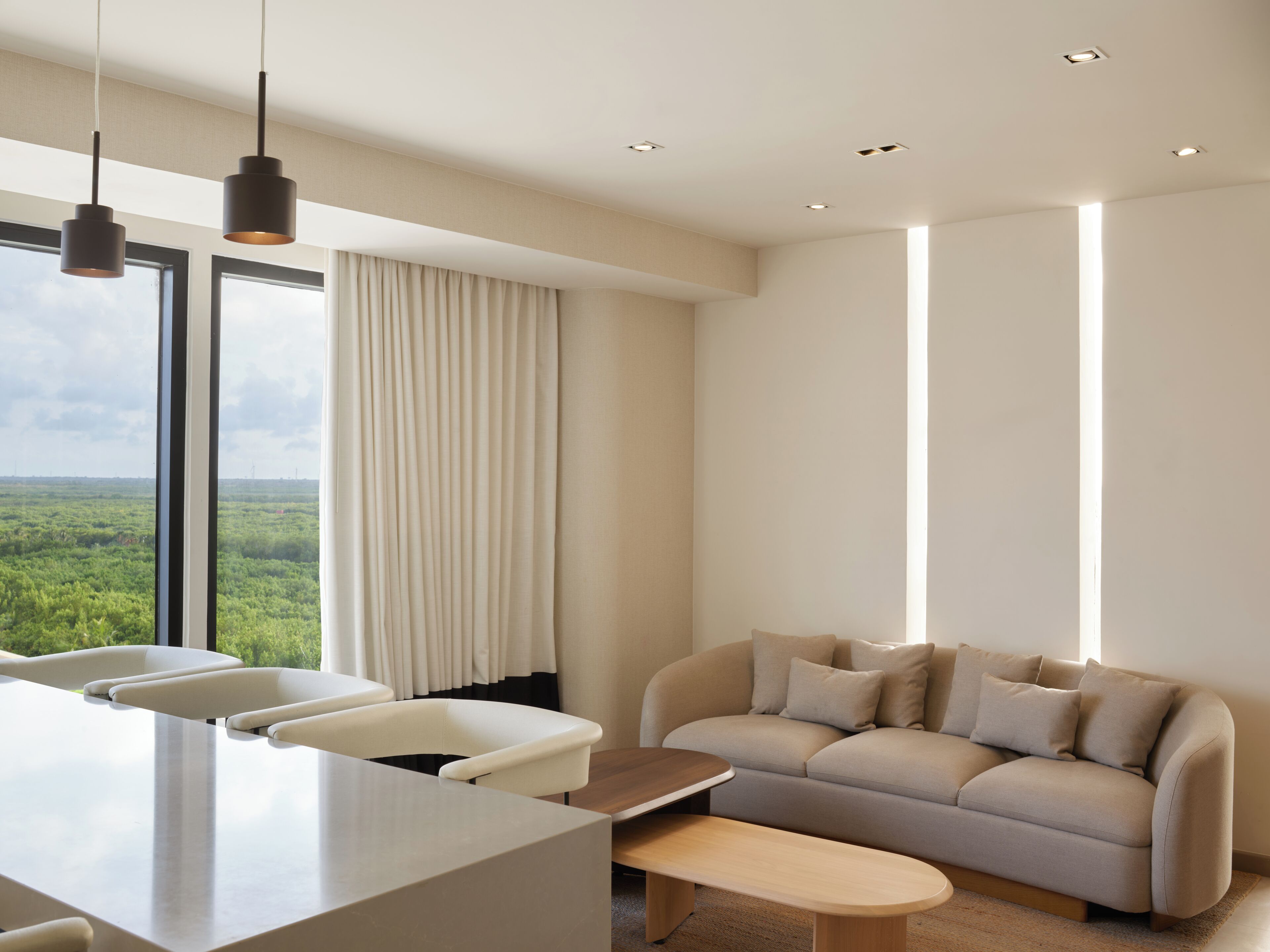 Panoramic Suite, 2 Bedrooms | Minibar (free items), in-room safe, desk, blackout drapes