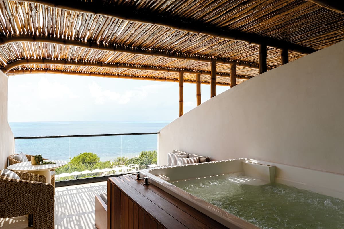 Suite, en front de mer (F&F) | Vue de la chambre