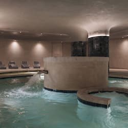 Sauna, hot tub, steam room, body treatments, hydrotherapy