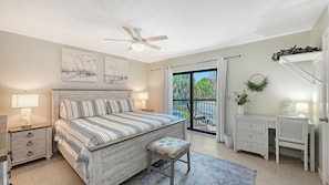 2 bedrooms, desk, iron/ironing board, WiFi