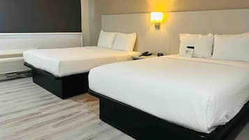 Deluxe Room, 2 Queen Beds, Non Smoking, Refrigerator & Microwave