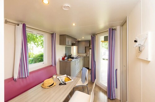 ZEcamping 4 étoiles espace aquatique mobil-home 6 pers