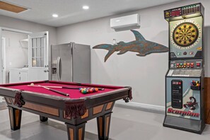 Games room - Sandollar Sea Haven ~ Tropical Retreat with Pool, Hot Tub & Fire pit (Panama City Beach)